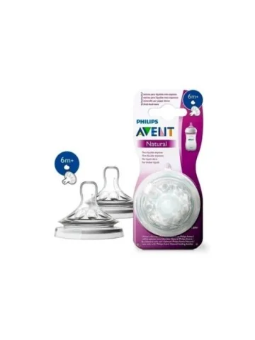 AVENT TETINE NATUREL 6M+