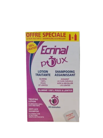 ECRINAL PACK ANTI POUX...
