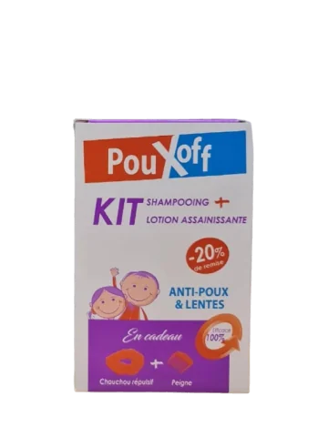 POUX OFF KIT SHAMPOOING...