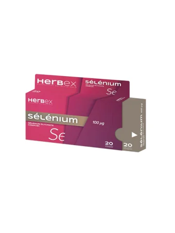 HERBEX - SÉLÉNIUM 20 GELULES