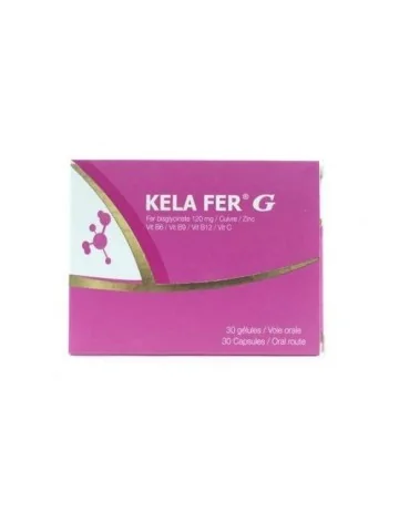 Kela Fer G, 30 Gélules