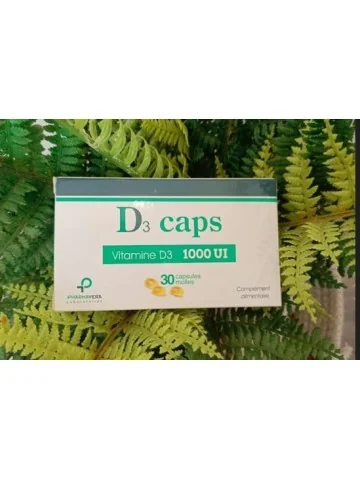 PHARMAVERA D3 CAPS VITAMINE...