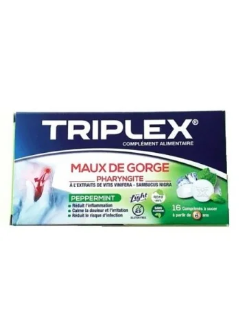 TRIPLEX MAUX DE GORGE...