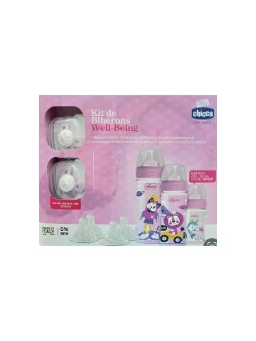 CHICCO Kit Biberons Well...