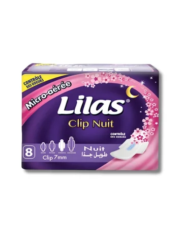 LILAS - CLIP POCKET NUIT 8...