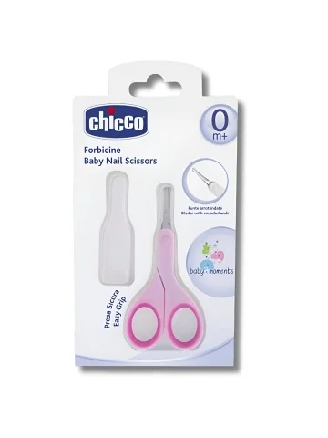 CHICCO - CISEAUX ROSE BEBE...
