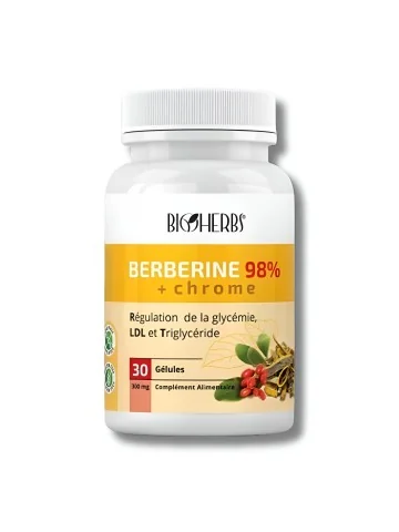 BIOHERBS - BERBERINE 98% +...