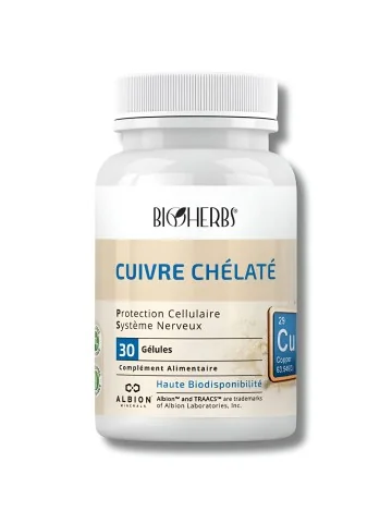 BIOHERBS - CUIVRE CHELATE...