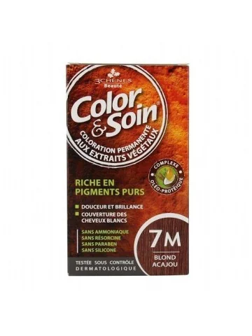 color soin blond acajou 7m...