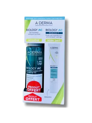 A-DERMA - COFFRET BIOLOGY...
