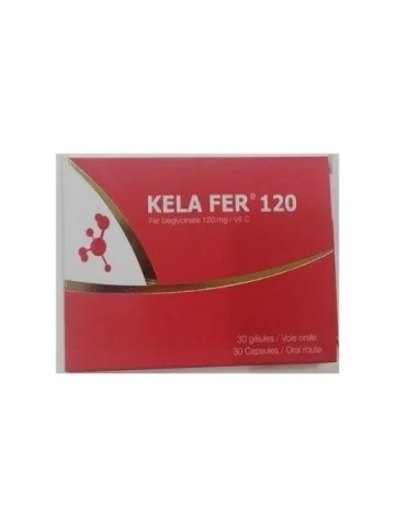 XEN KELA FER 120MG 30 capsules