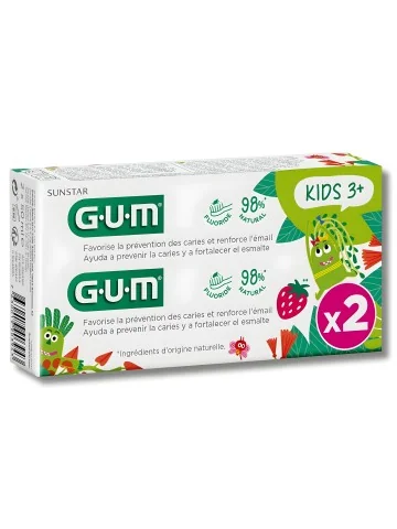 GUM - LOT DE 2 DENTIFRICE...