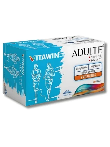 VITAWIN ADULTE 30 GELULES