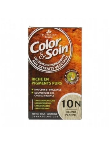 color soin blond platine...