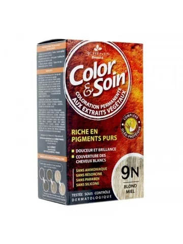 color soin blond miel 9n...