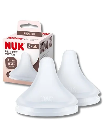 NUK - LOT DE 2 TÉTINES...