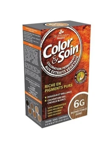 color soin blond fonce dore...