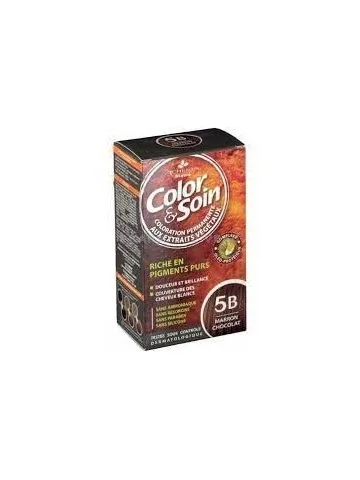 color soin marron chocolat...