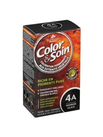 color soin marron glace 4a...