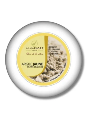 ALMAFLORE - ARGILE JAUNE 100GR