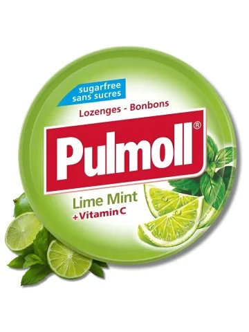 PULMOLL - PASTILLES LIME...
