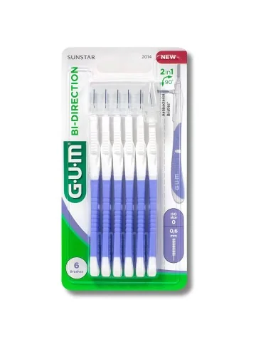 GUM - LOT DE 6 BROSSETTES...