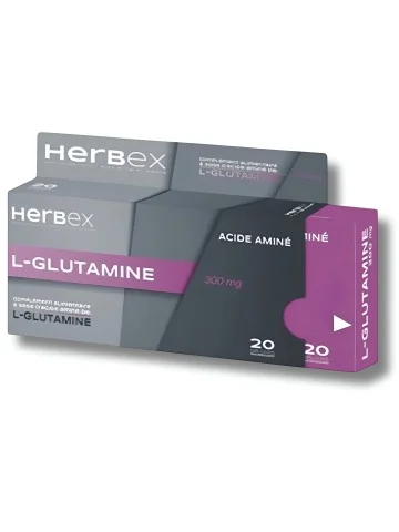 HERBEX - L-GLUTAMINE 300MG...
