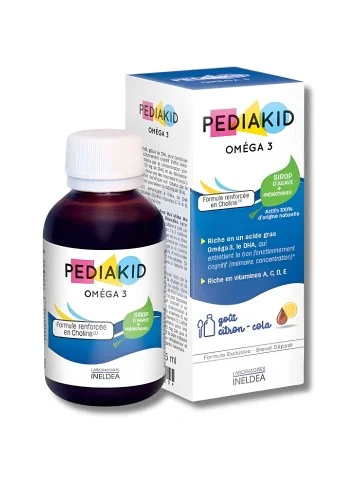PEDIAKID - SIROP OMEGA 3 125ML