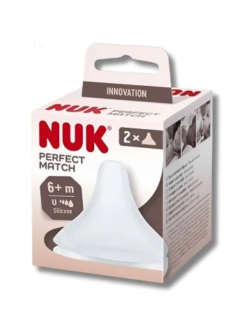 NUK - LOT DE 2 TETINES...