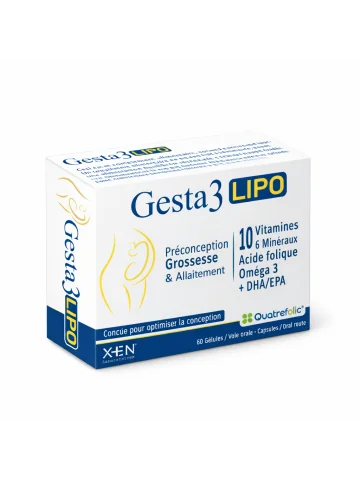 XEN - GESTA 3 LIPO 60 GELULES